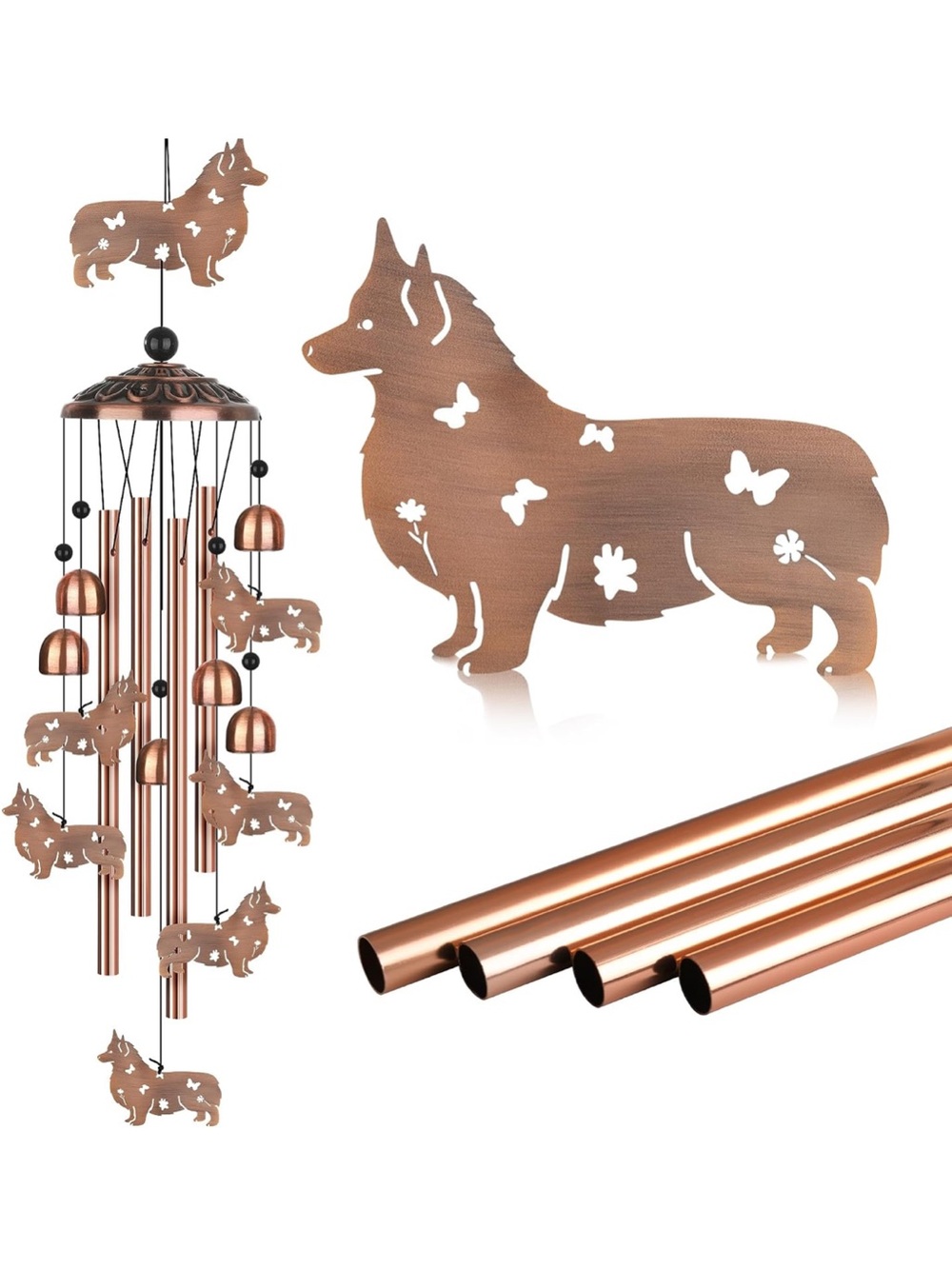 Dog Wind Chime - Decorative Home Decor